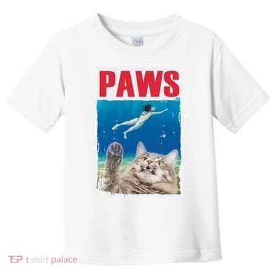 Paws Cat Movie Poster Toddler T-Shirt