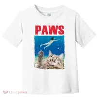 Paws Cat Movie Poster Toddler T-Shirt thumb 0