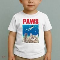 Paws Cat Movie Poster Toddler T-Shirt thumb 2
