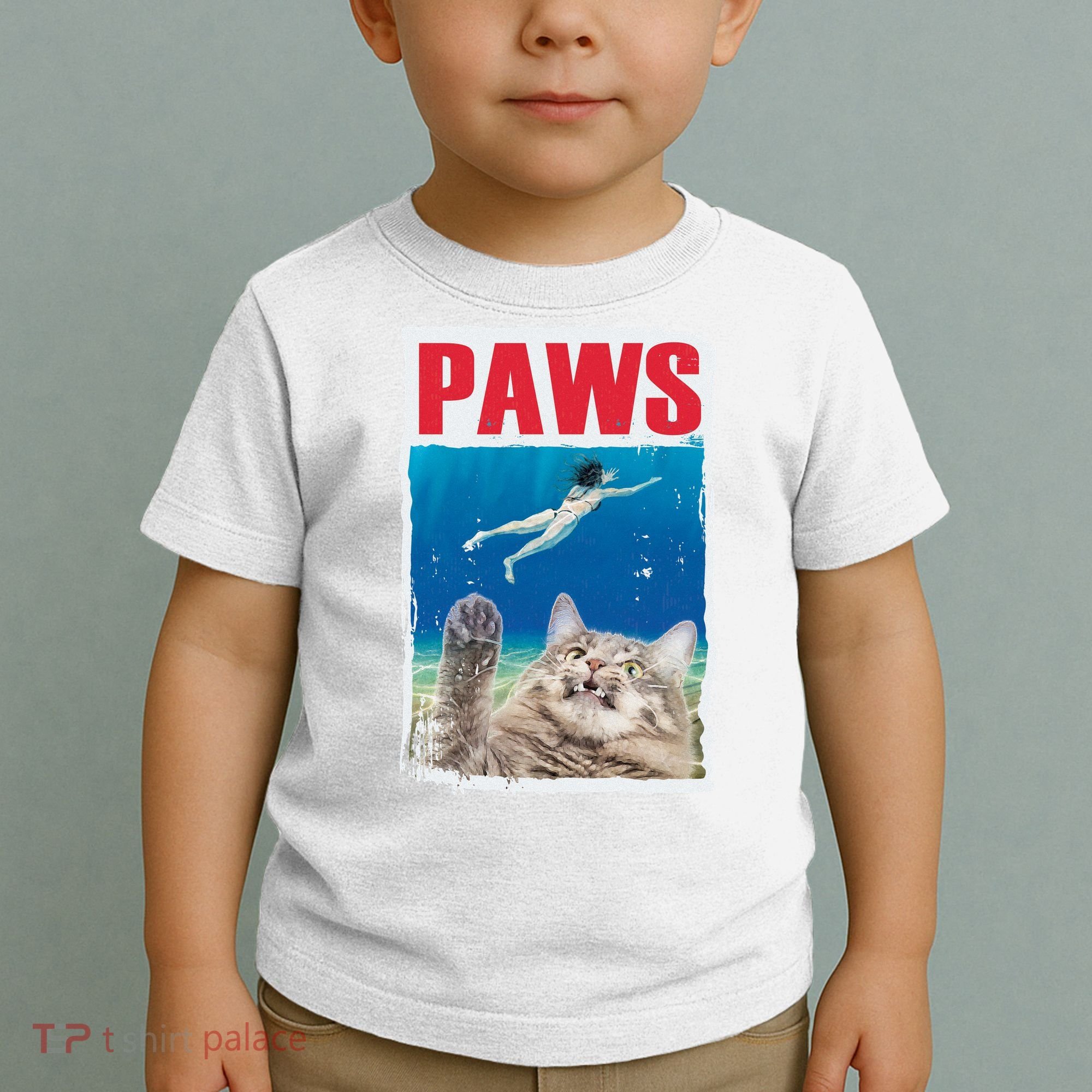 Paws Cat Movie Poster Toddler T-Shirt