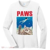 Paws Cat Movie Poster Women's Long Sleeve Shirt thumb 0