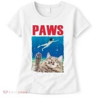Paws Cat Movie Poster Women's T-Shirt thumb 0