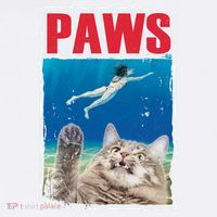 Paws Cat Movie Poster Women's T-Shirt thumb 6