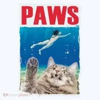 Paws Cat Movie Poster Women's T-Shirt thumb 6