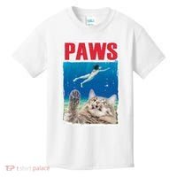 Paws Cat Movie Poster Kids T-Shirt thumb 0