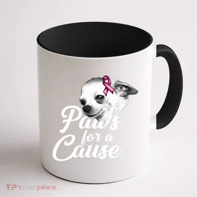 Paws For A Cause Coffee Mug back