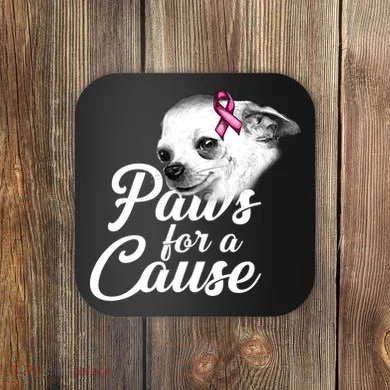 Paws For A Cause Coaster