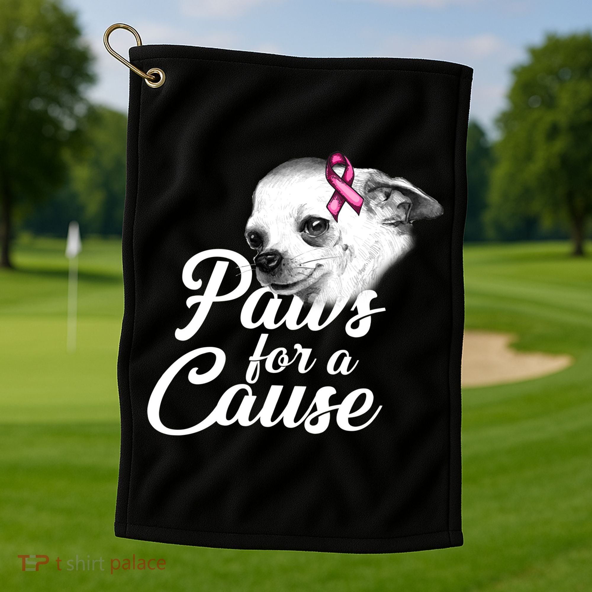 Paws For A Cause Golf Towel