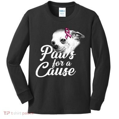Paws For A Cause Kids Long Sleeve Shirt