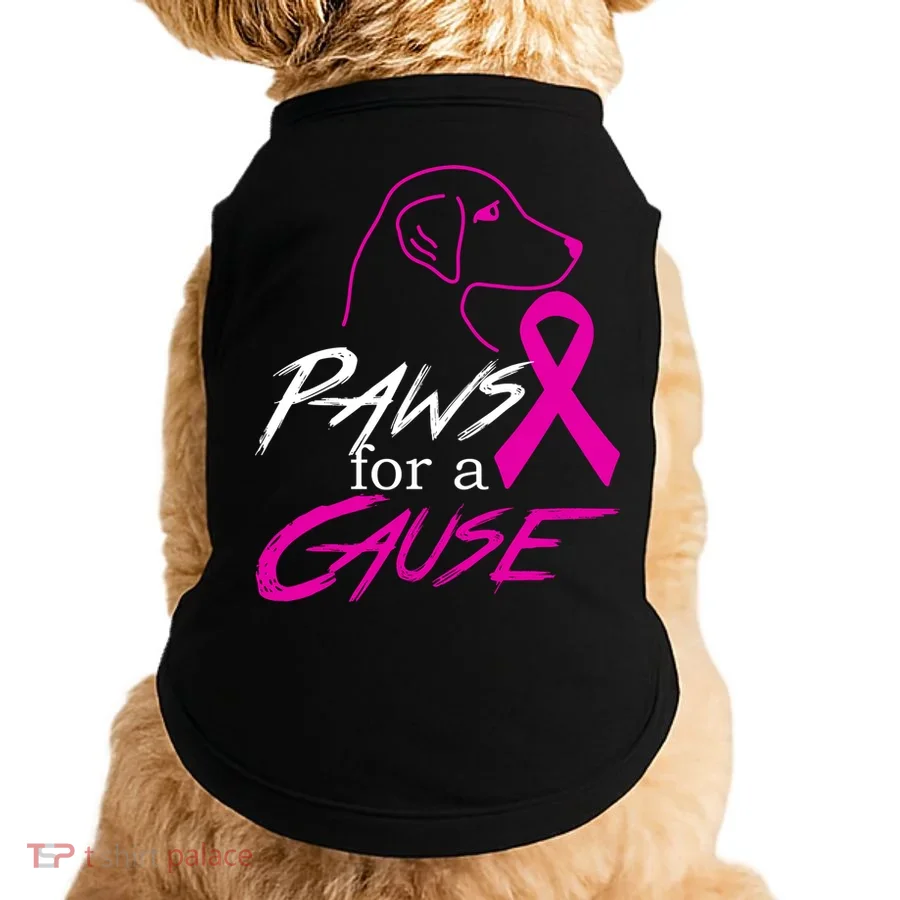 Paws For A Cause Breast Cancer Doggie Tank