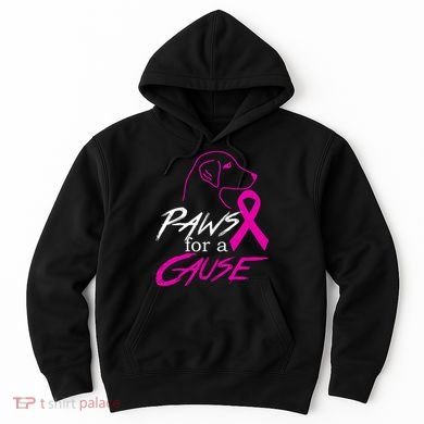Paws For A Cause Breast Cancer Hoodie