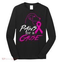 Paws For A Cause Breast Cancer Long Sleeve Shirt thumb 0