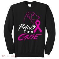 Paws For A Cause Breast Cancer Sweatshirt thumb 0