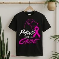 Paws For A Cause Breast Cancer T-Shirt thumb 2