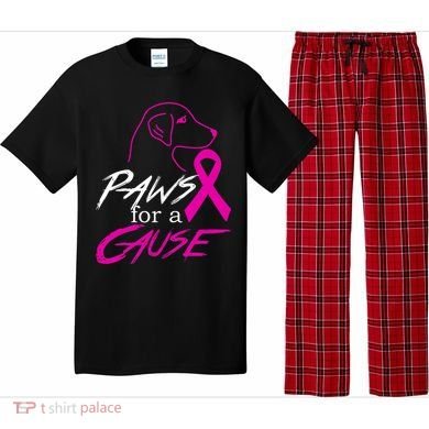 Paws For A Cause Breast Cancer Pajama Set