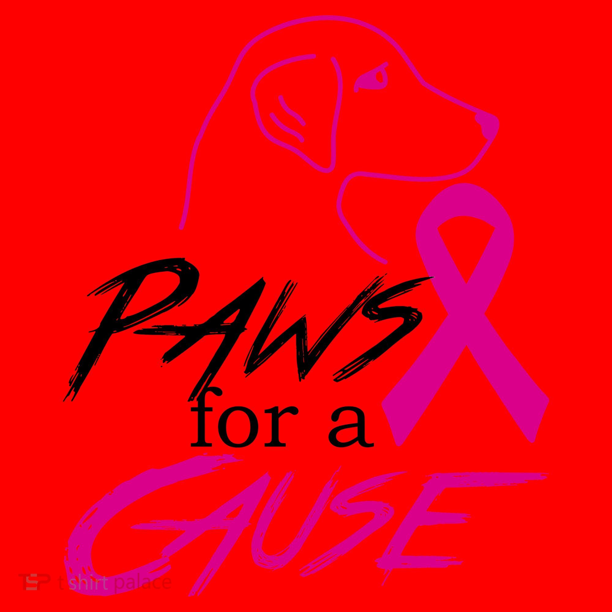 Paws For A Cause Breast Cancer Santa Hat