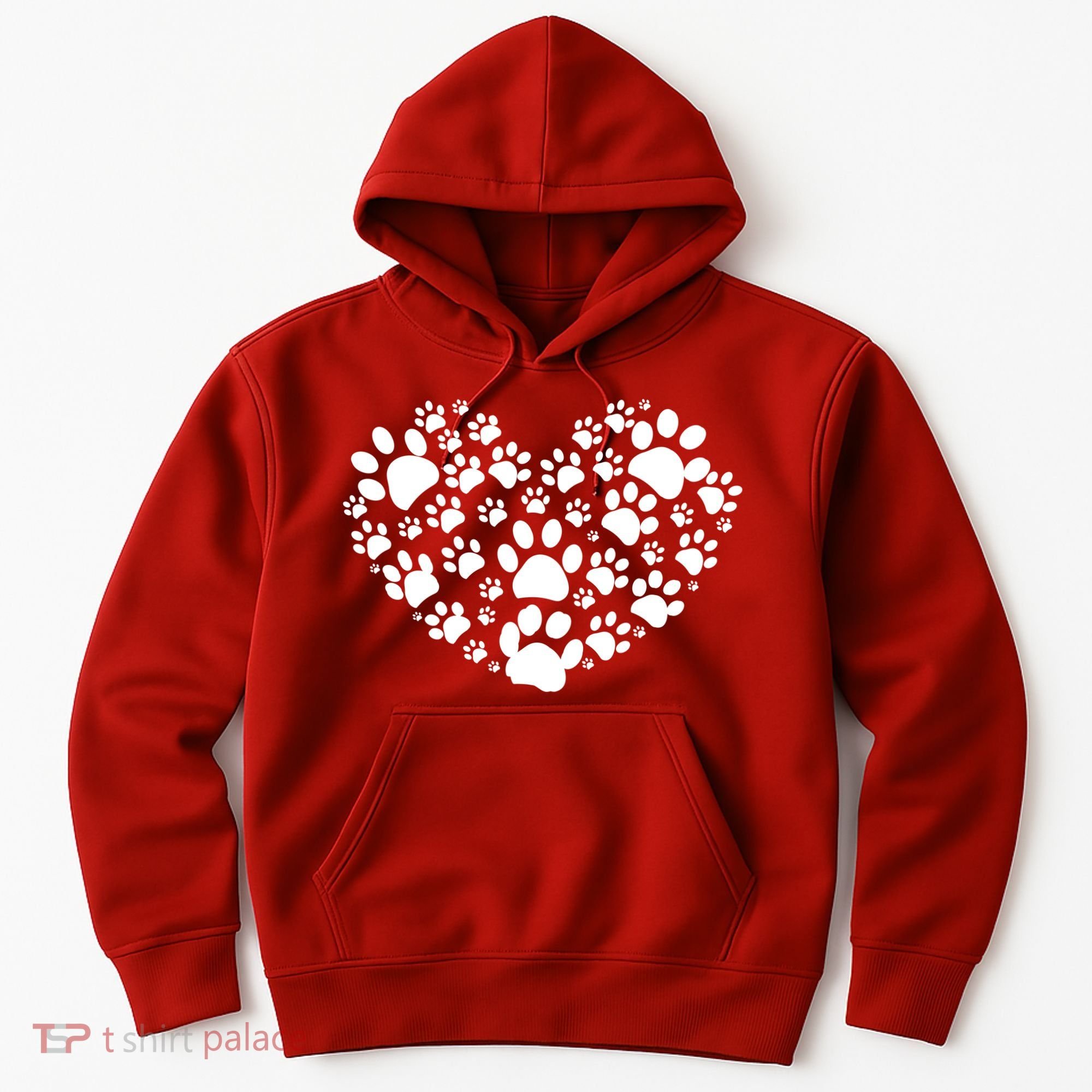 Paws Of Heart Hoodie