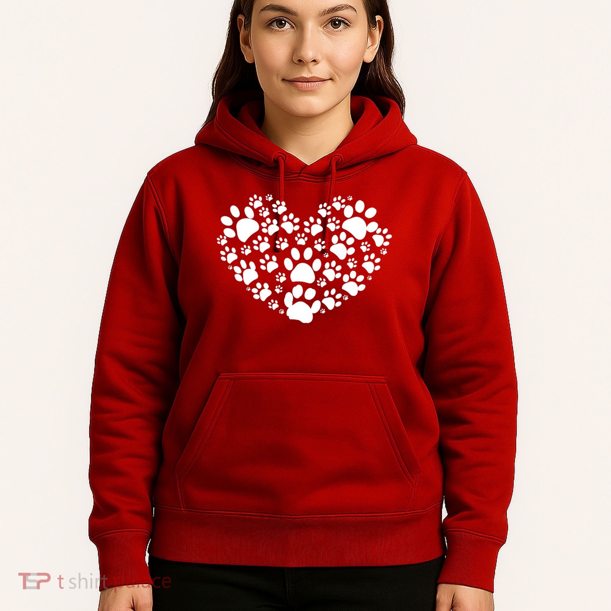 Paws Of Heart Hoodie