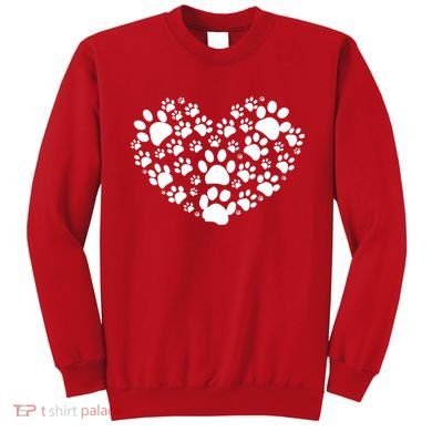 Paws Of Heart Sweatshirt