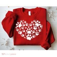 Paws Of Heart Sweatshirt thumb 2