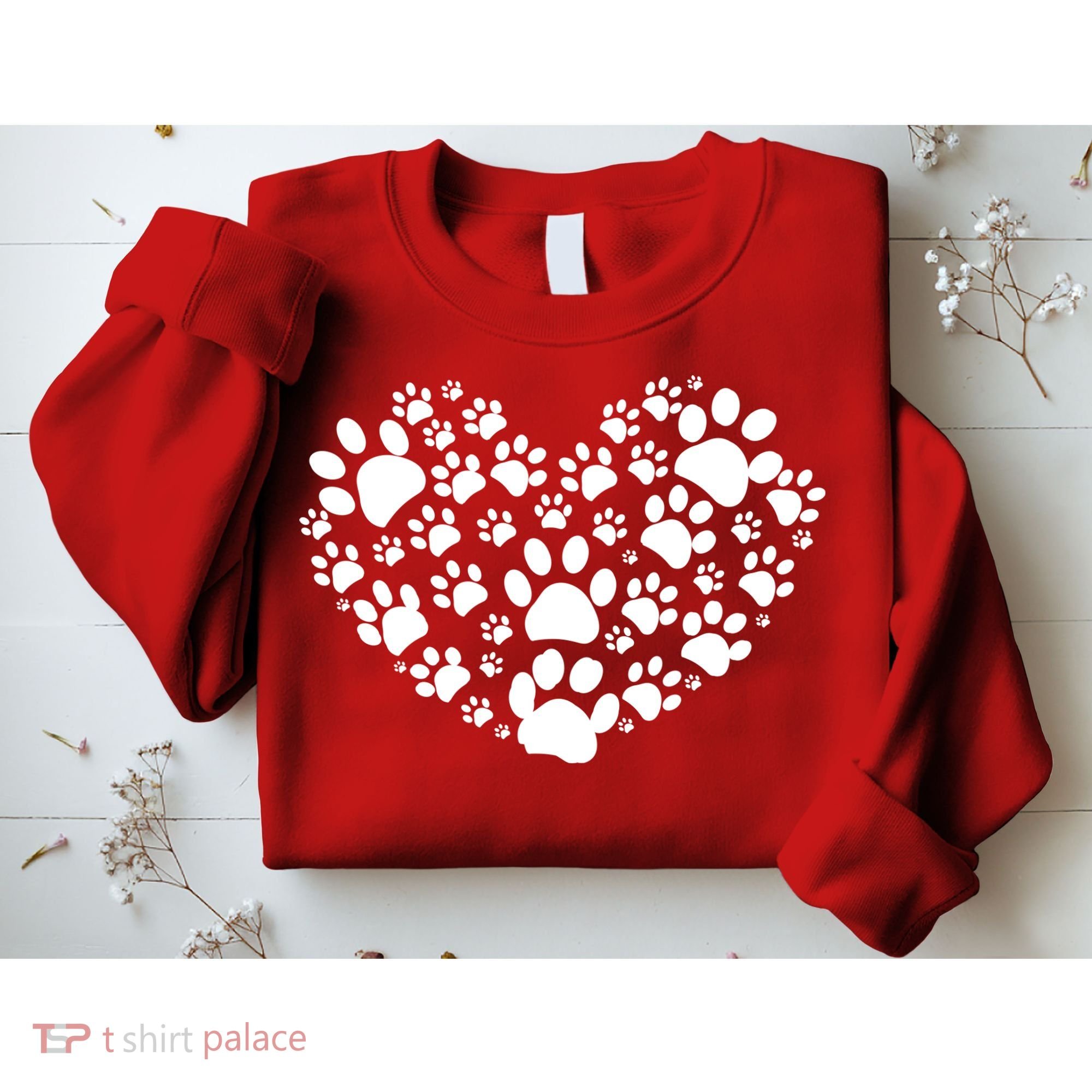Paws Of Heart Sweatshirt