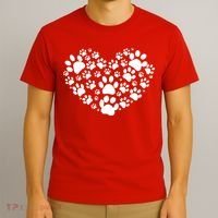 Paws Of Heart T-Shirt thumb 3