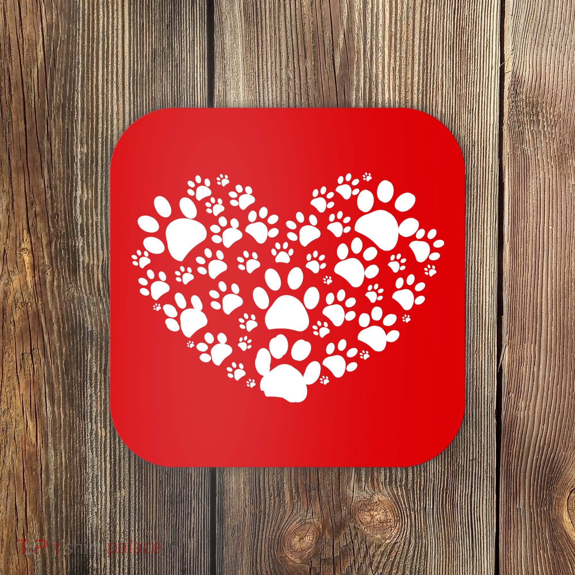 Paws Of Heart Coaster
