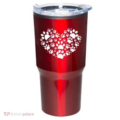 Paws Of Heart Tumbler