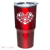 Paws Of Heart Tumbler thumb 0