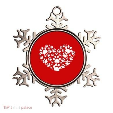 Paws Of Heart Ornament