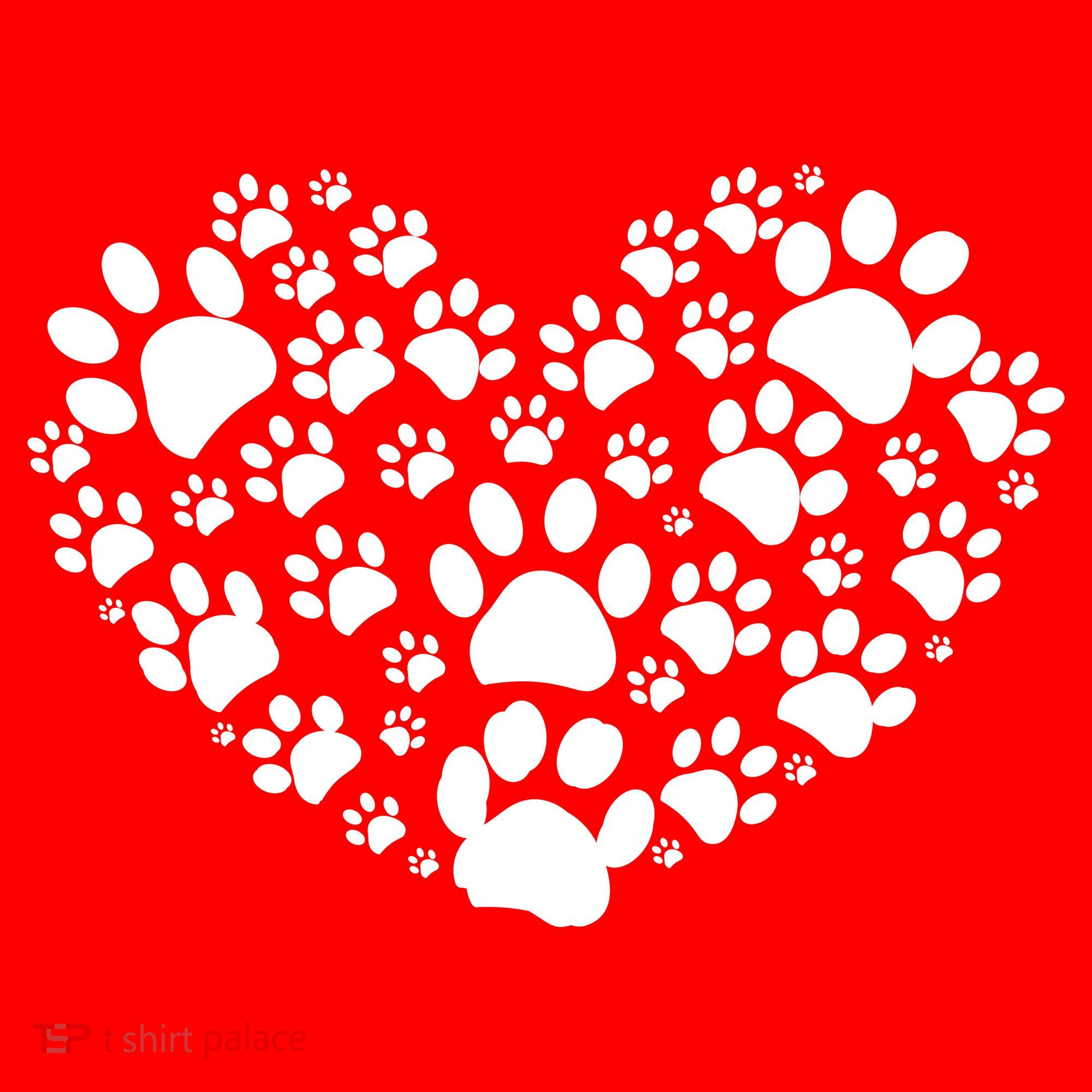 Paws Of Heart Women's Tank Top