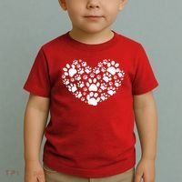 Paws Of Heart Toddler T-Shirt thumb 2