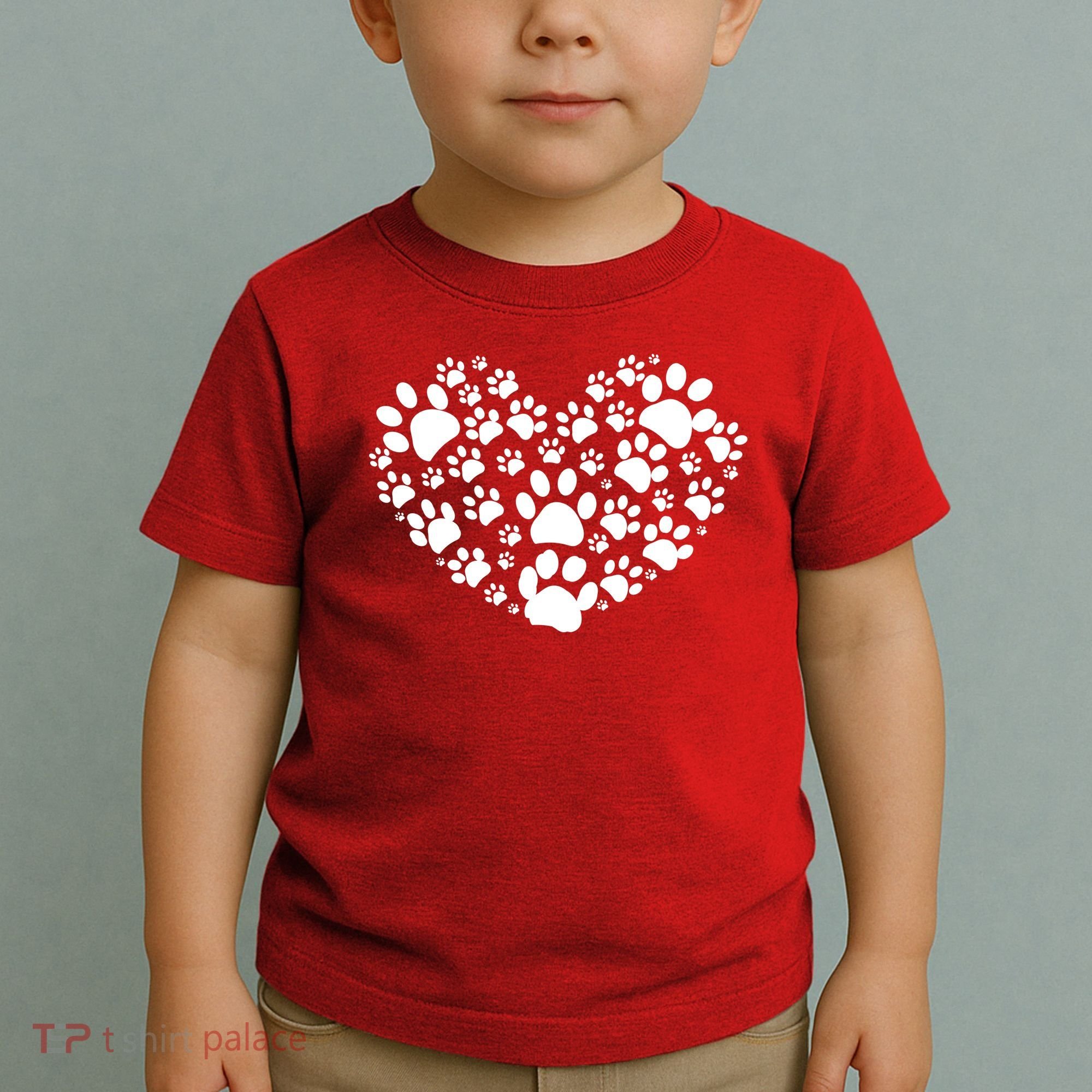 Paws Of Heart Toddler T-Shirt
