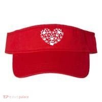 Paws Of Heart Visor thumb 0