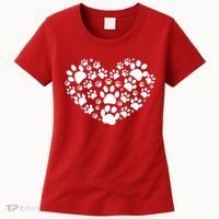 Paws Of Heart Women's T-Shirt thumb 0
