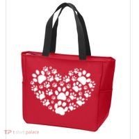 Paws Of Heart Tote Bag thumb 3