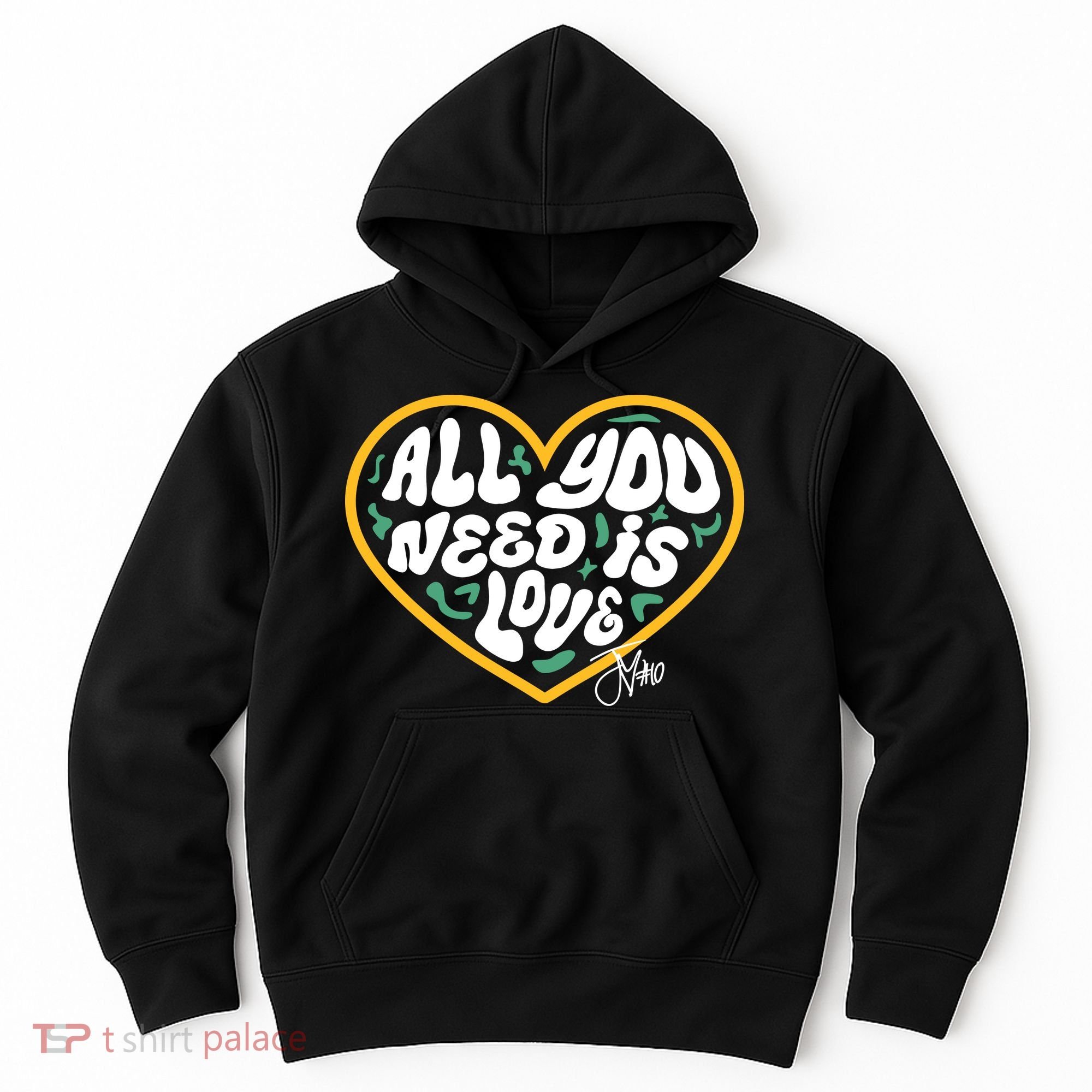 Packer All You Need Is Love 10 Hoodie