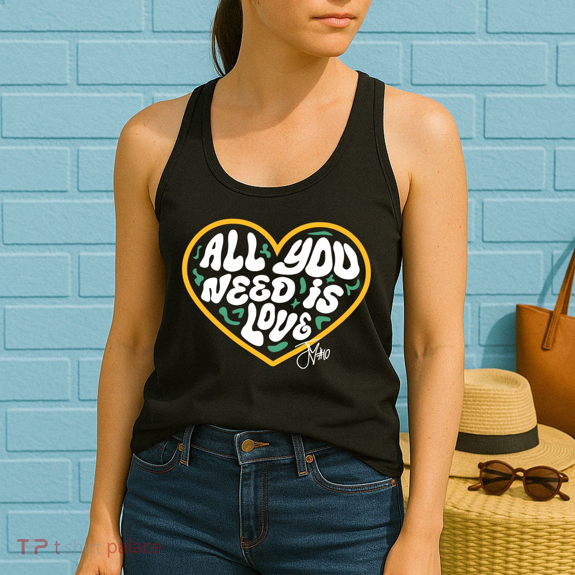 Packer All You Need Is Love 10 Women's Tank Top