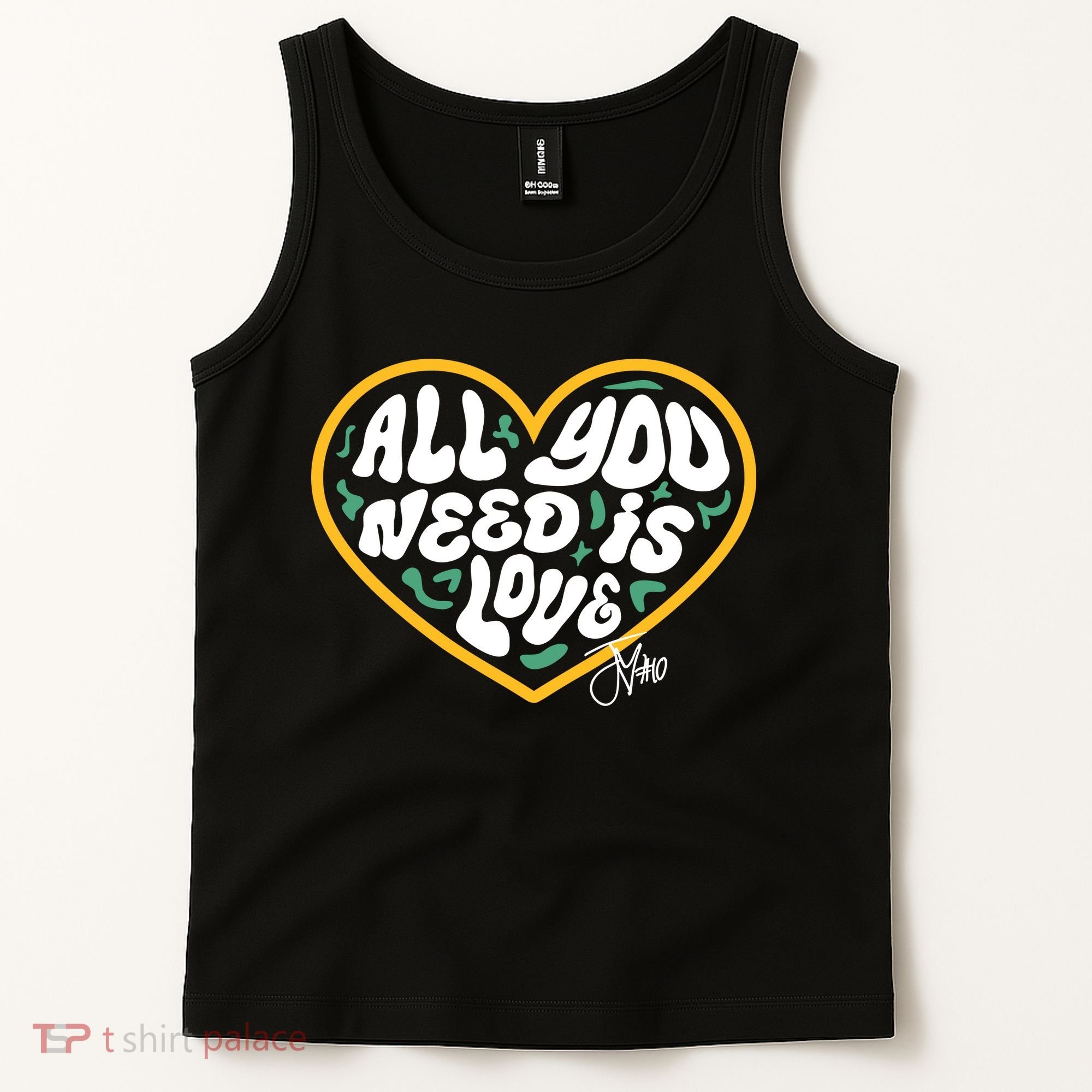 Packer All You Need Is Love 10 Tank Top