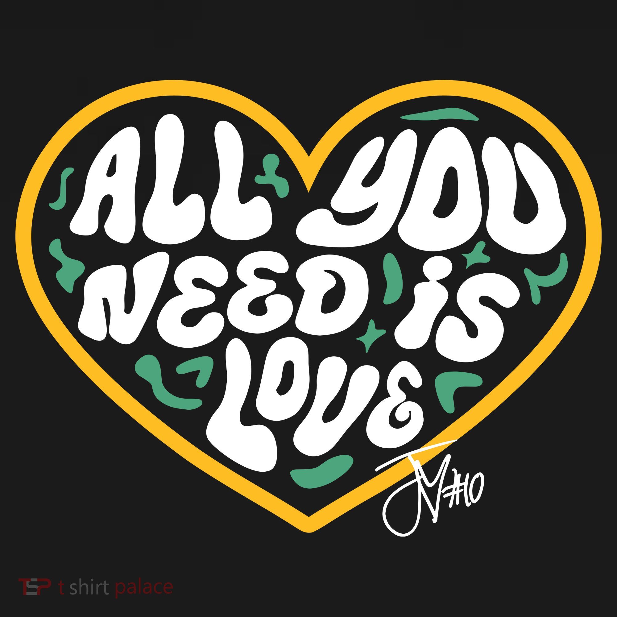 Packer All You Need Is Love 10 Tank Top
