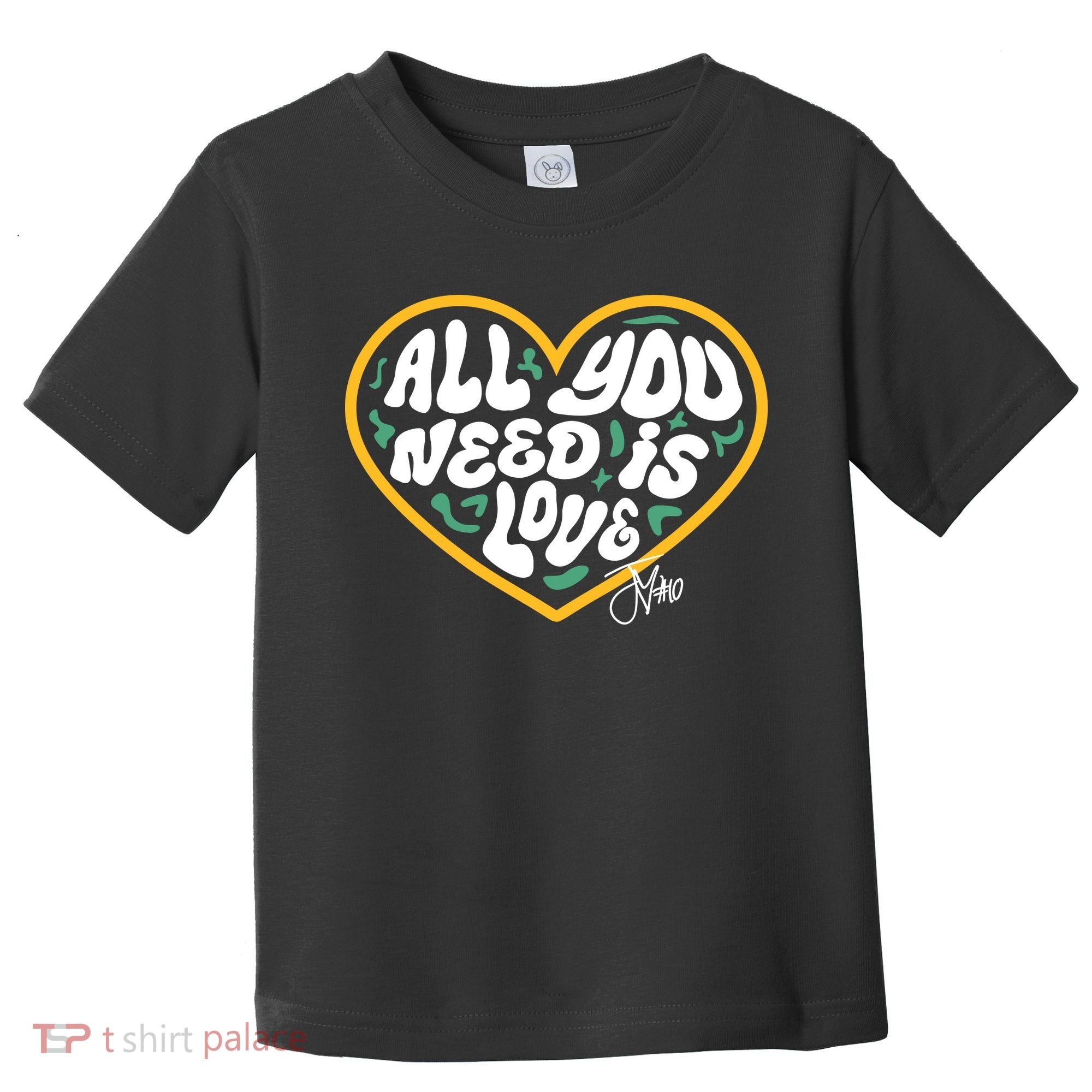 Packer All You Need Is Love 10 Toddler T-Shirt