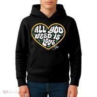 Packer All You Need Is Love 10 Kids Hoodie thumb 4