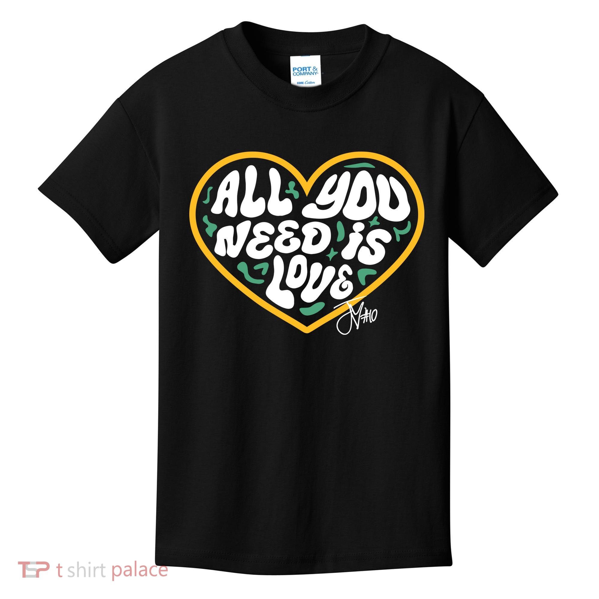 Packer All You Need Is Love 10 Kids T-Shirt
