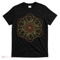Prana Art Yoga Mandala Sacred Energy Geometry Meditation T-Shirt thumb 0