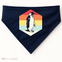 Penguin Animal Zookeeper Gifts USA-Made Doggie Bandana thumb 0