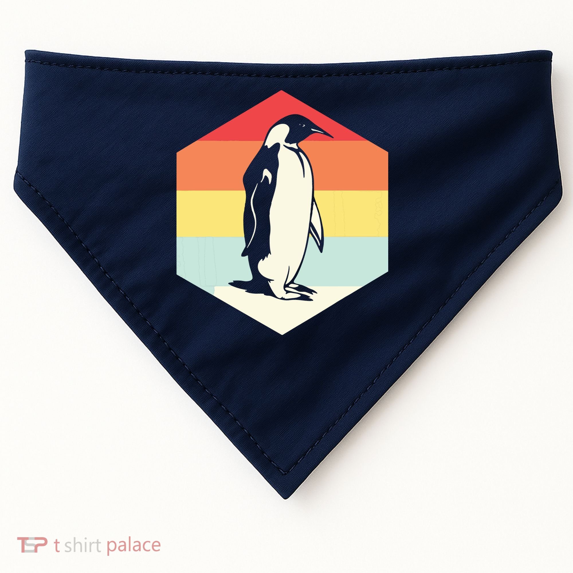 Penguin Animal Zookeeper Gifts USA-Made Doggie Bandana