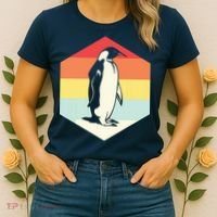 Penguin Animal Zookeeper Gifts Women's T-Shirt thumb 2