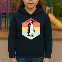Penguin Animal Zookeeper Gifts Kids Hoodie thumb 3