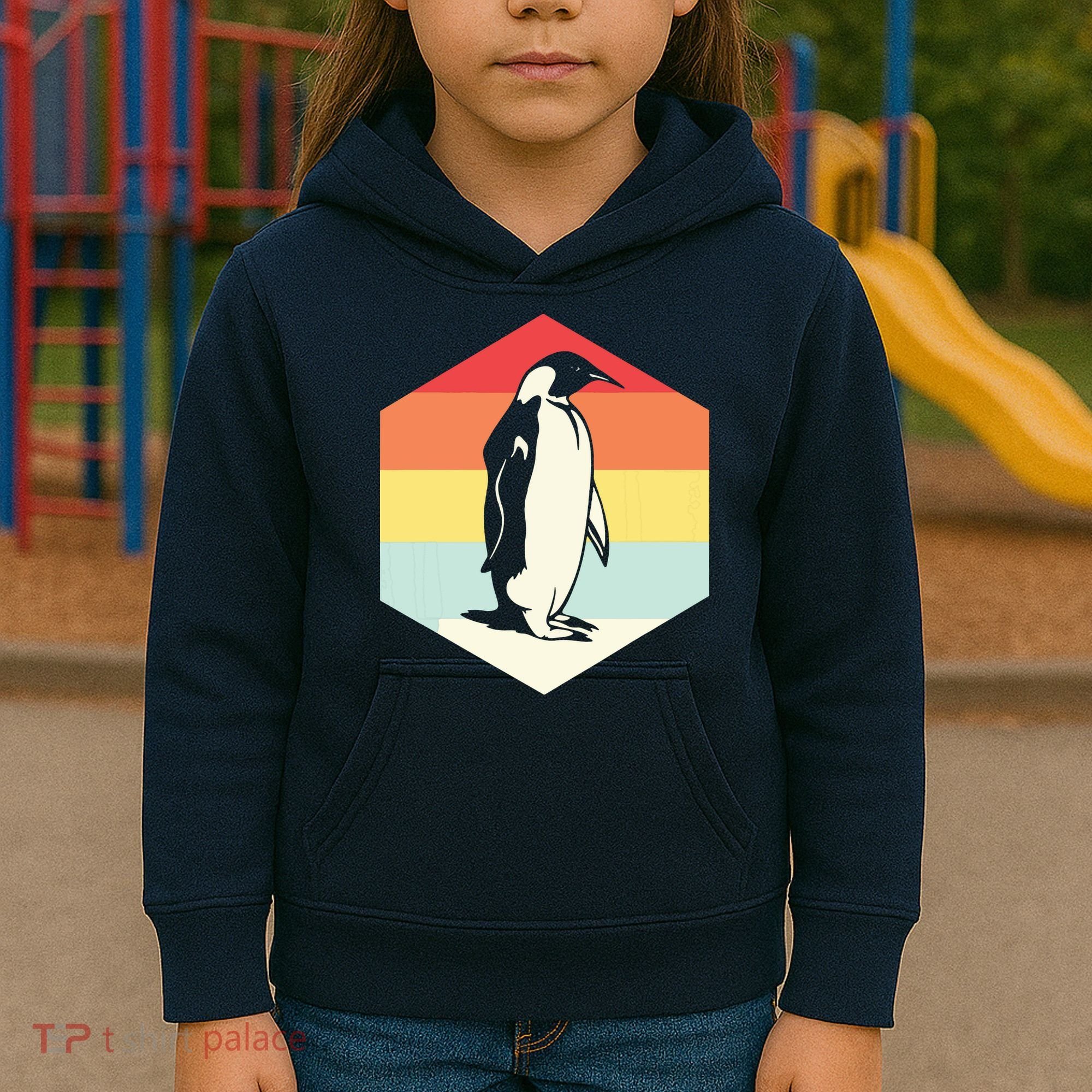 Penguin Animal Zookeeper Gifts Kids Hoodie