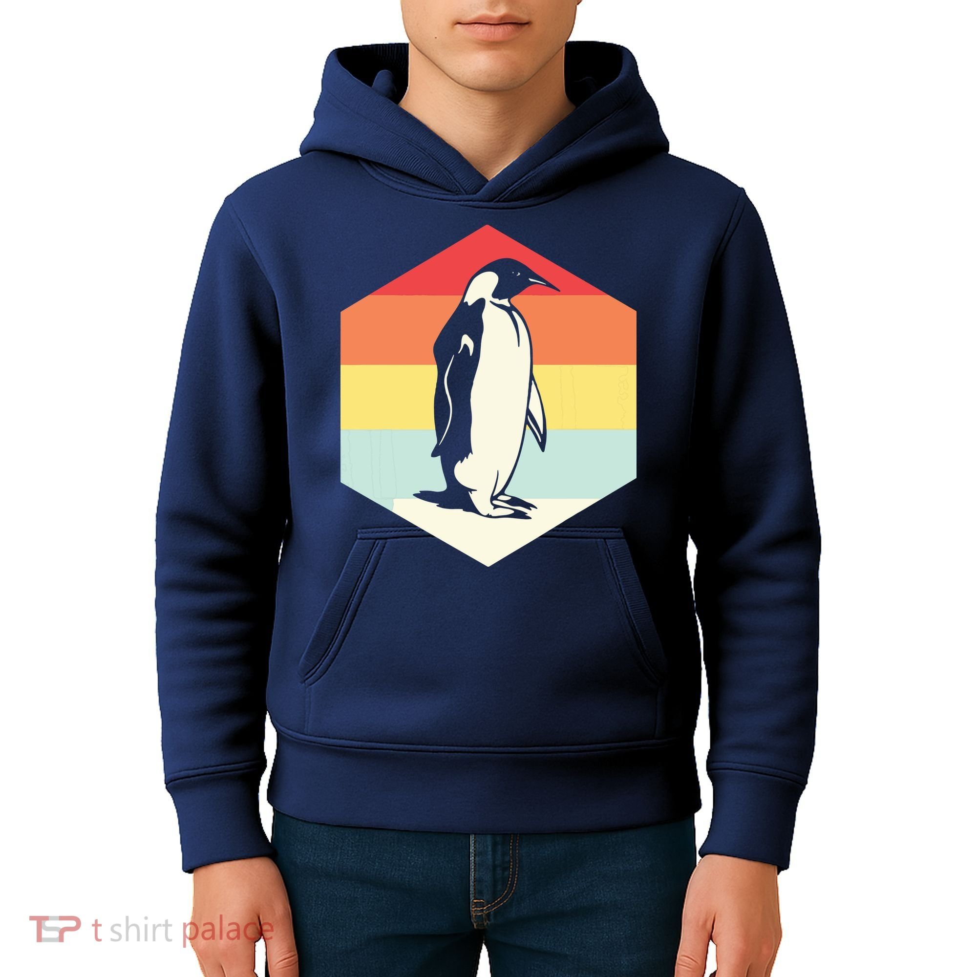 Penguin Animal Zookeeper Gifts Kids Hoodie